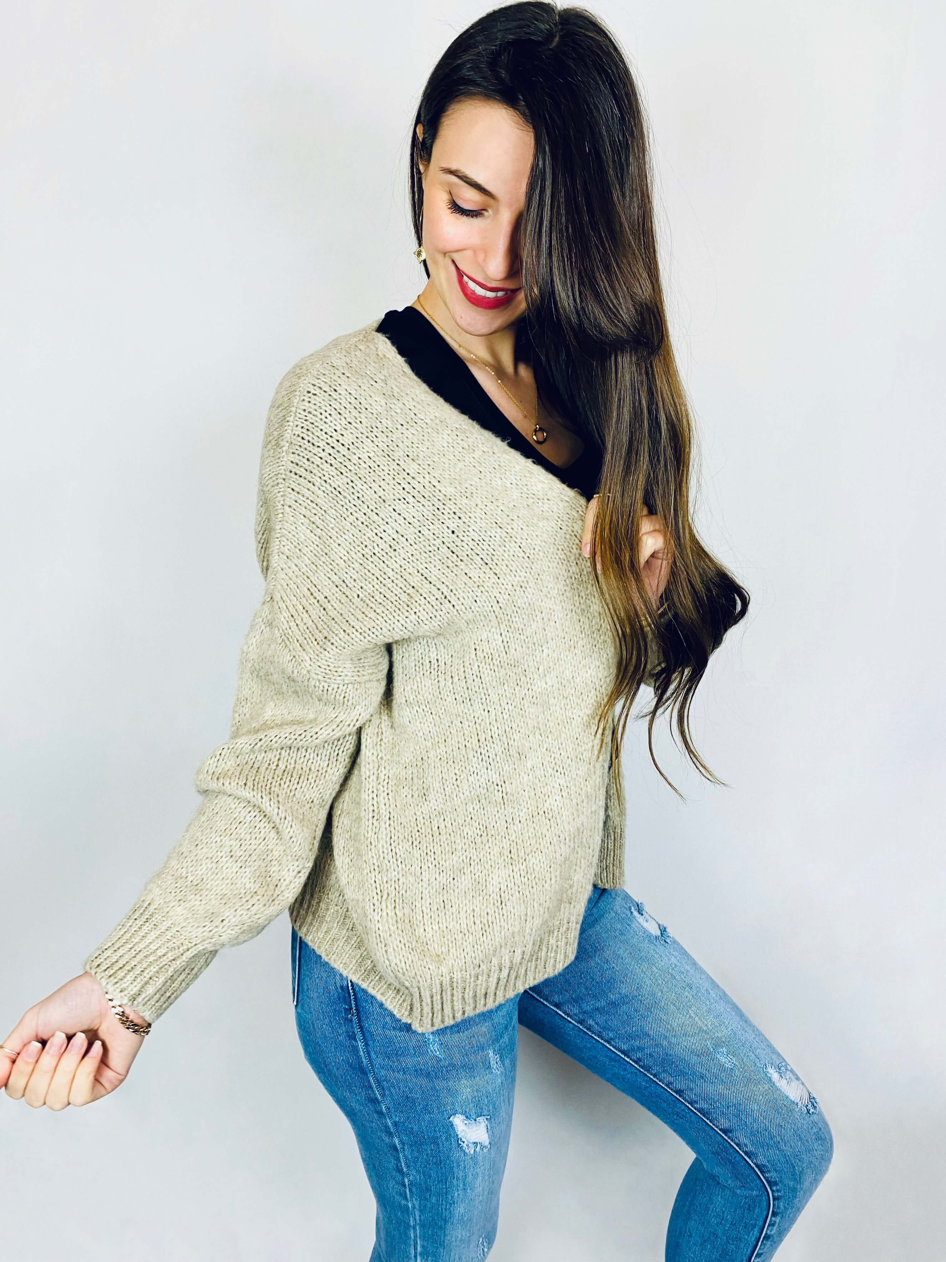Gilet beige - ADELE