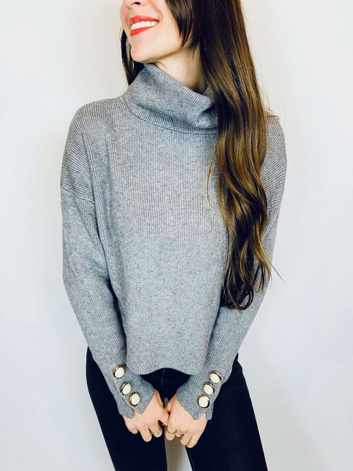 Pull gris - HELENA