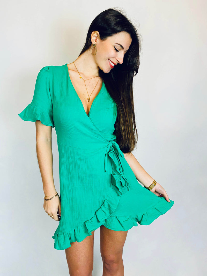 Robe verte - GABRIELLE