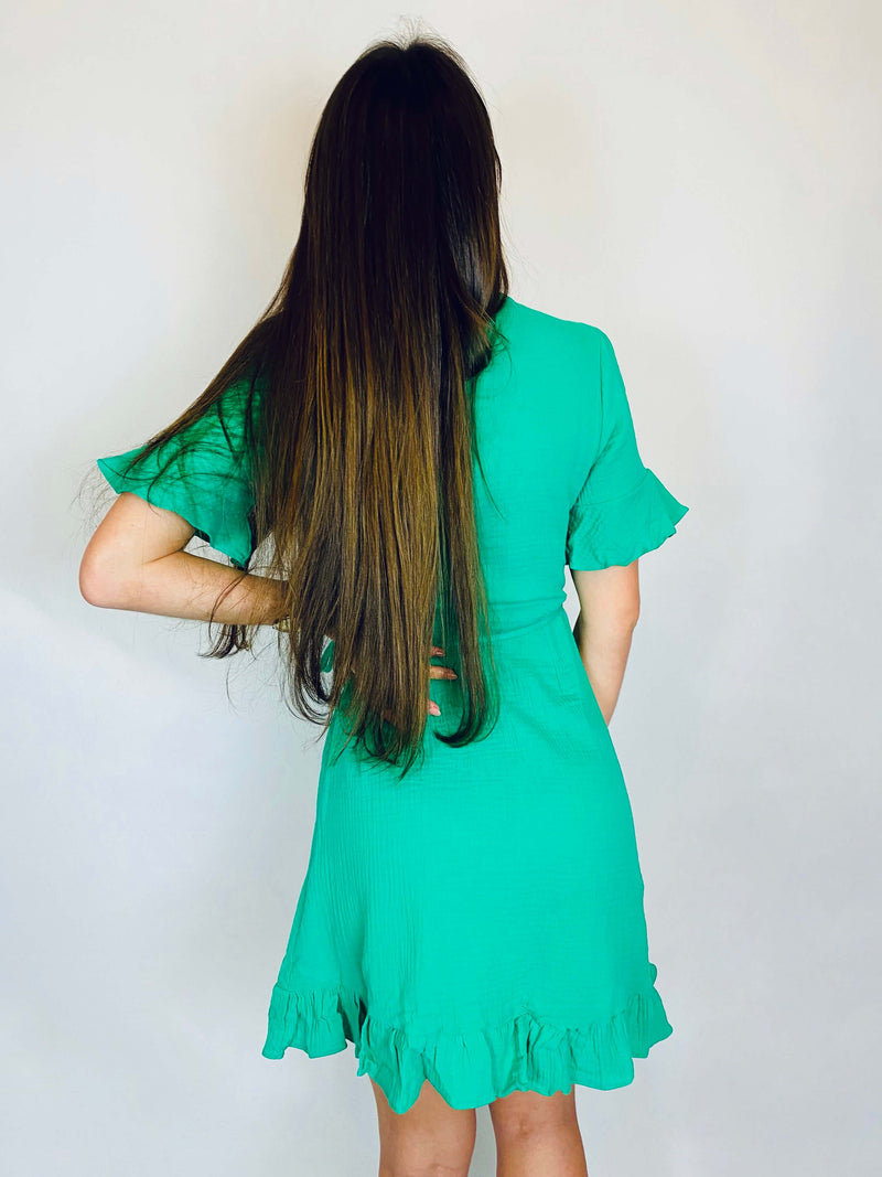 Robe verte - GABRIELLE