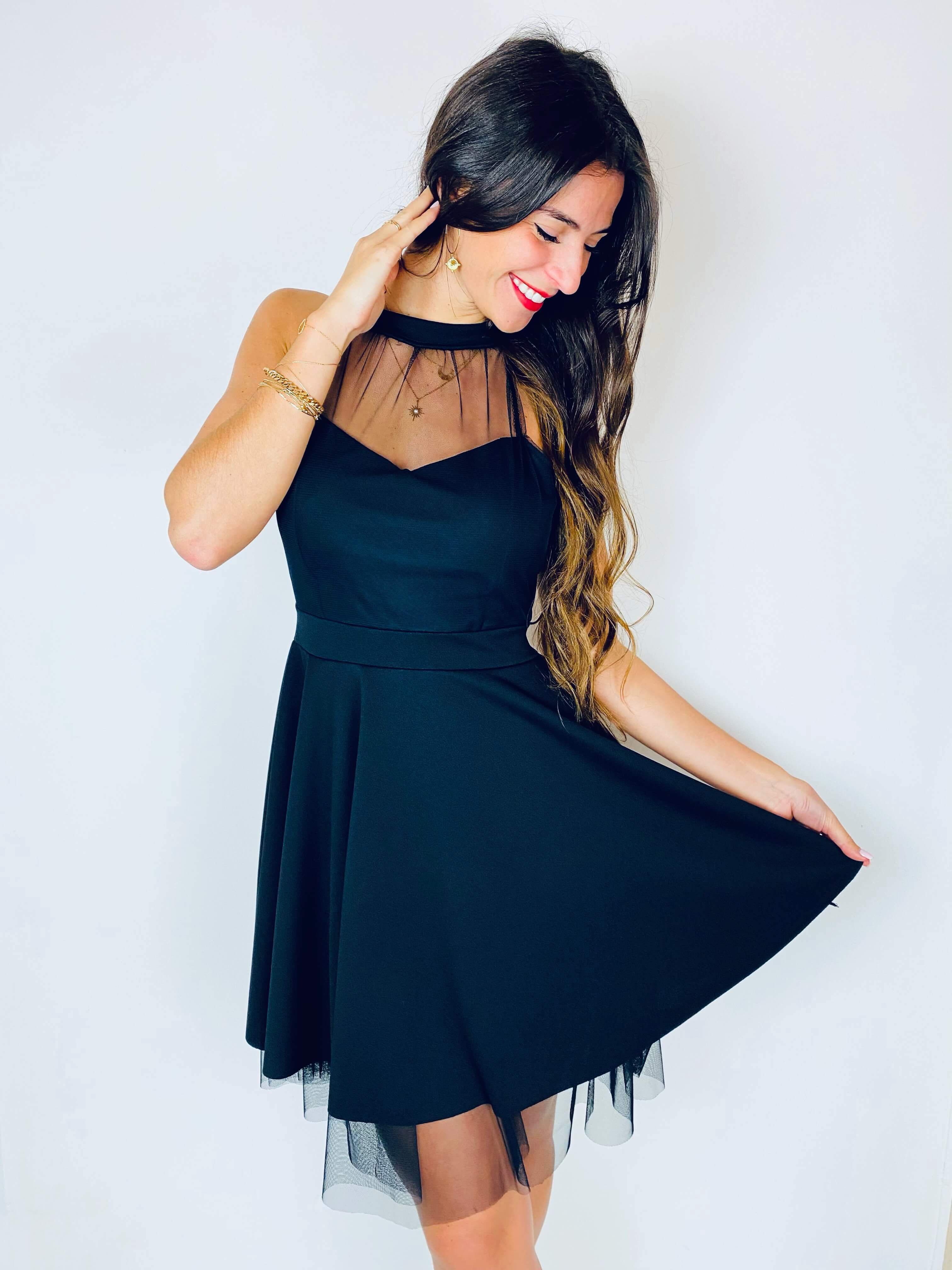 Robe noire - CAMELIA