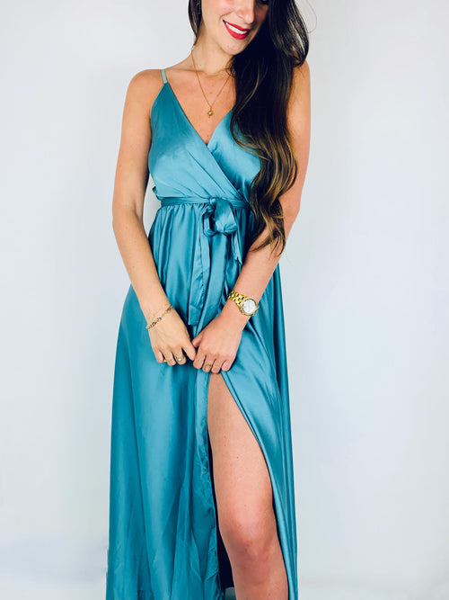 Robe turquoise - LISA