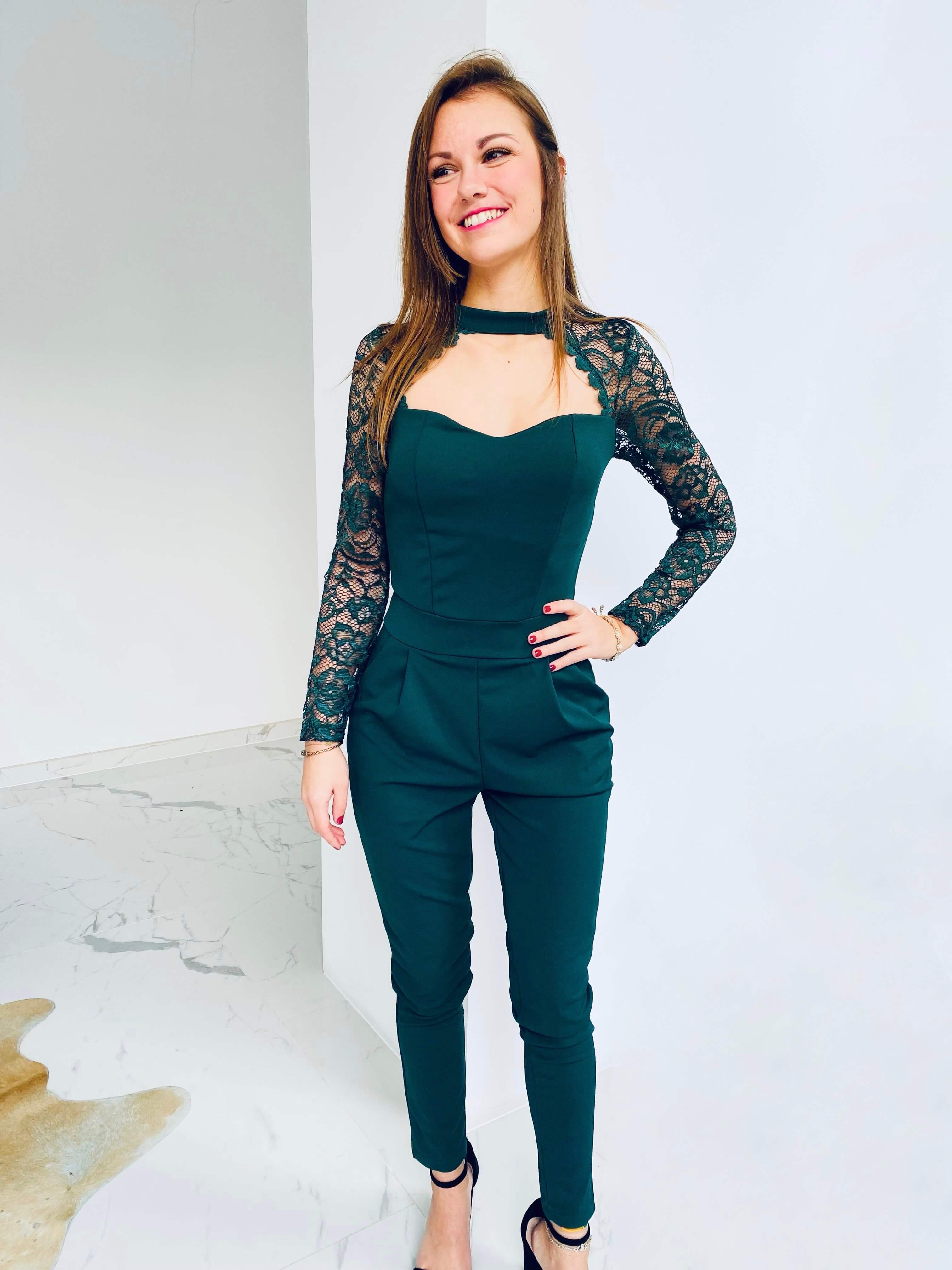 Combinaison vert sapin - SOPHIA