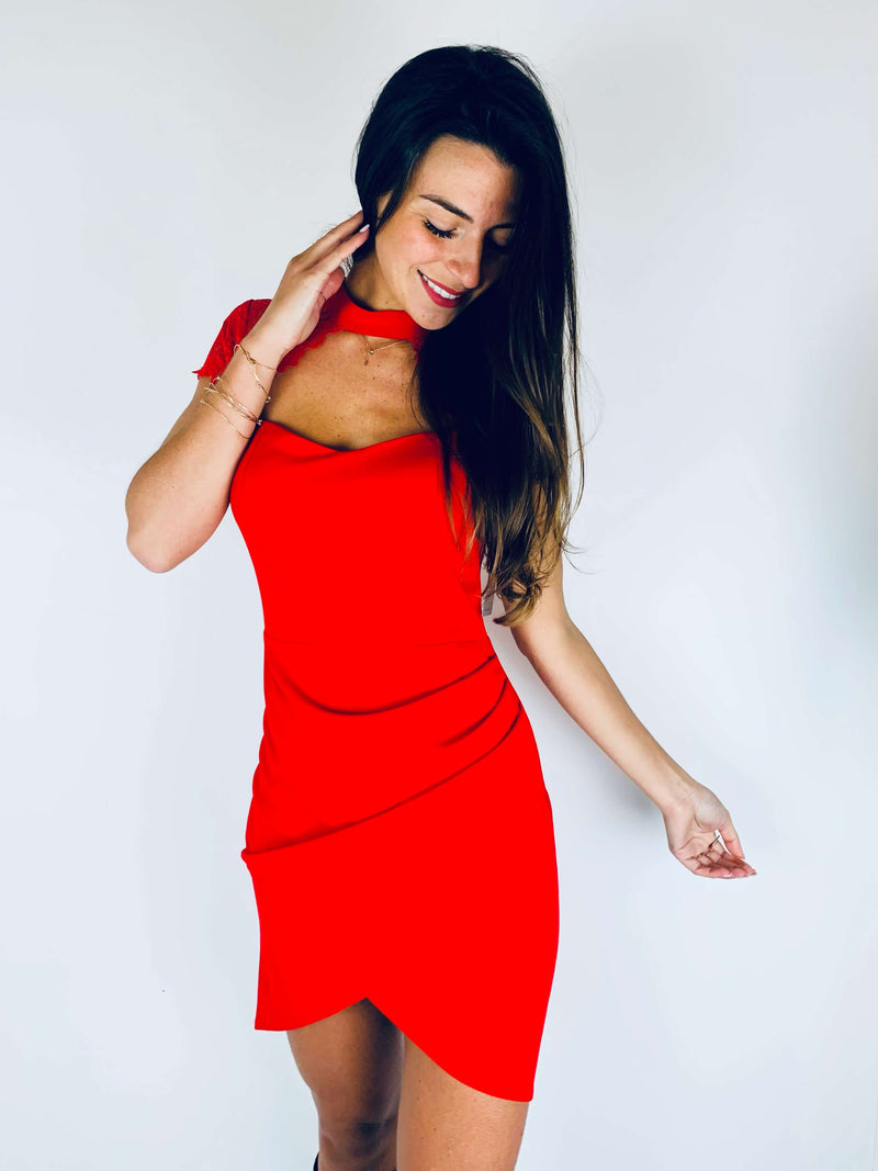 Robe rouge - NORA