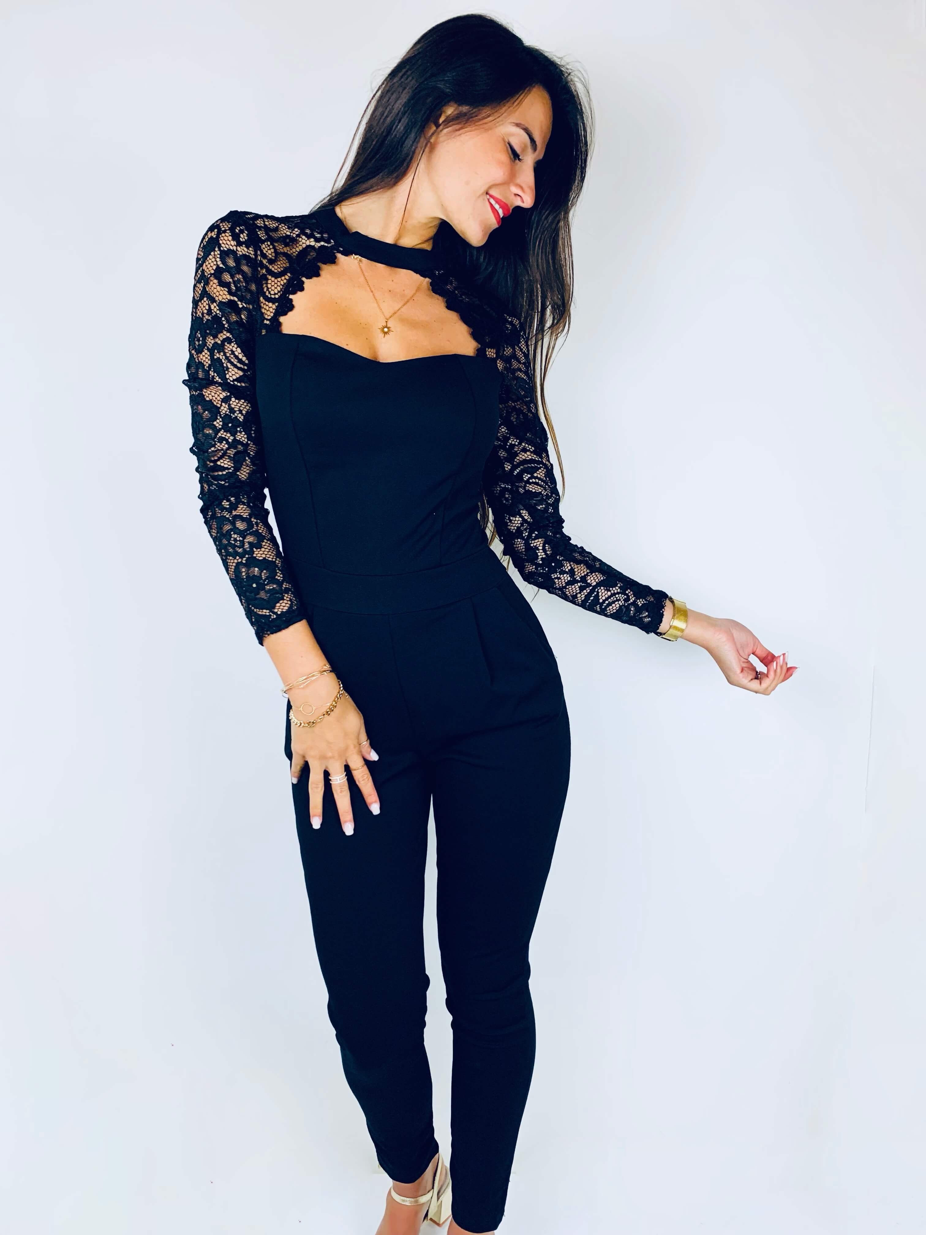 combinaison dentelle femme