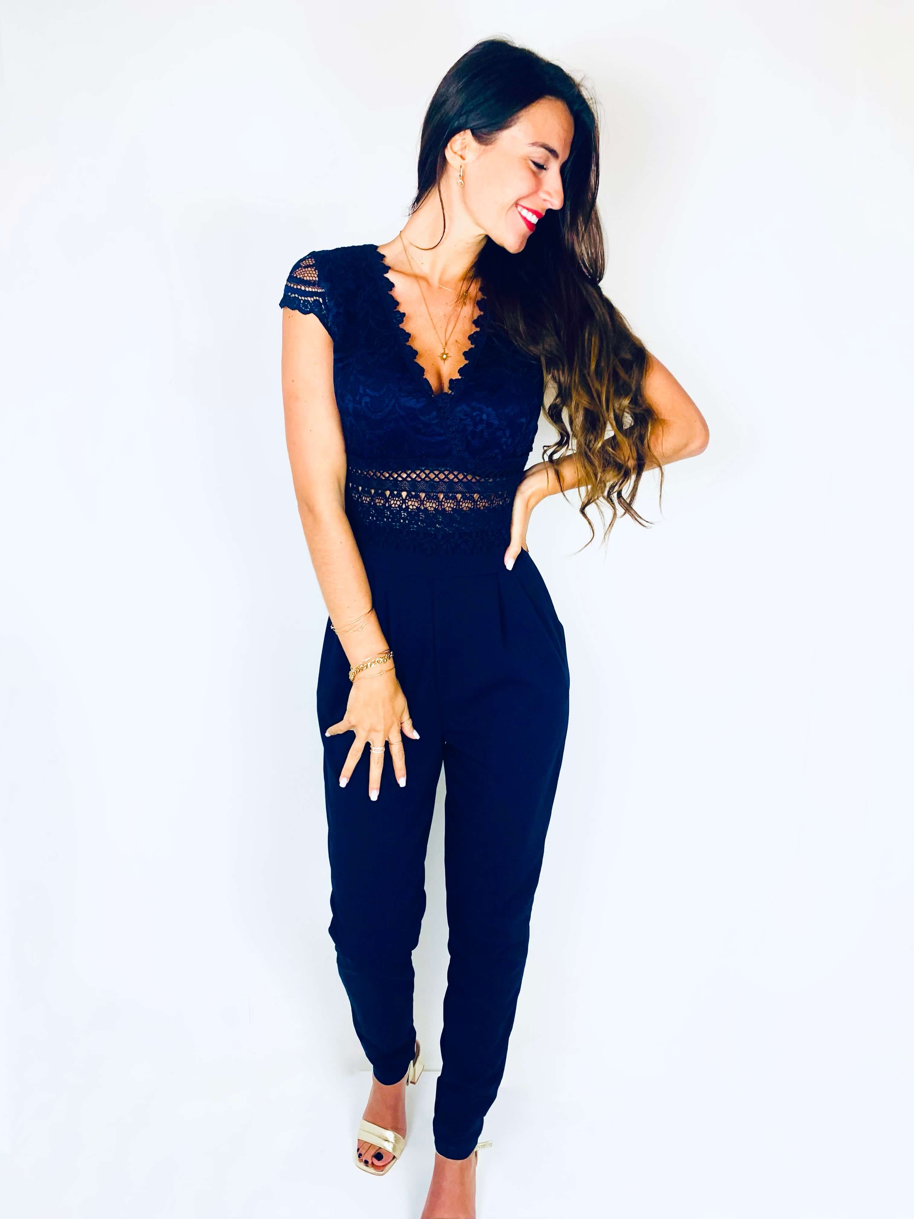 combinaison femme chic