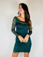 Robe vert sapin - CHARLOTTE