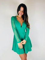 Robe verte - PAULINE