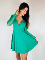 Robe verte - PAULINE