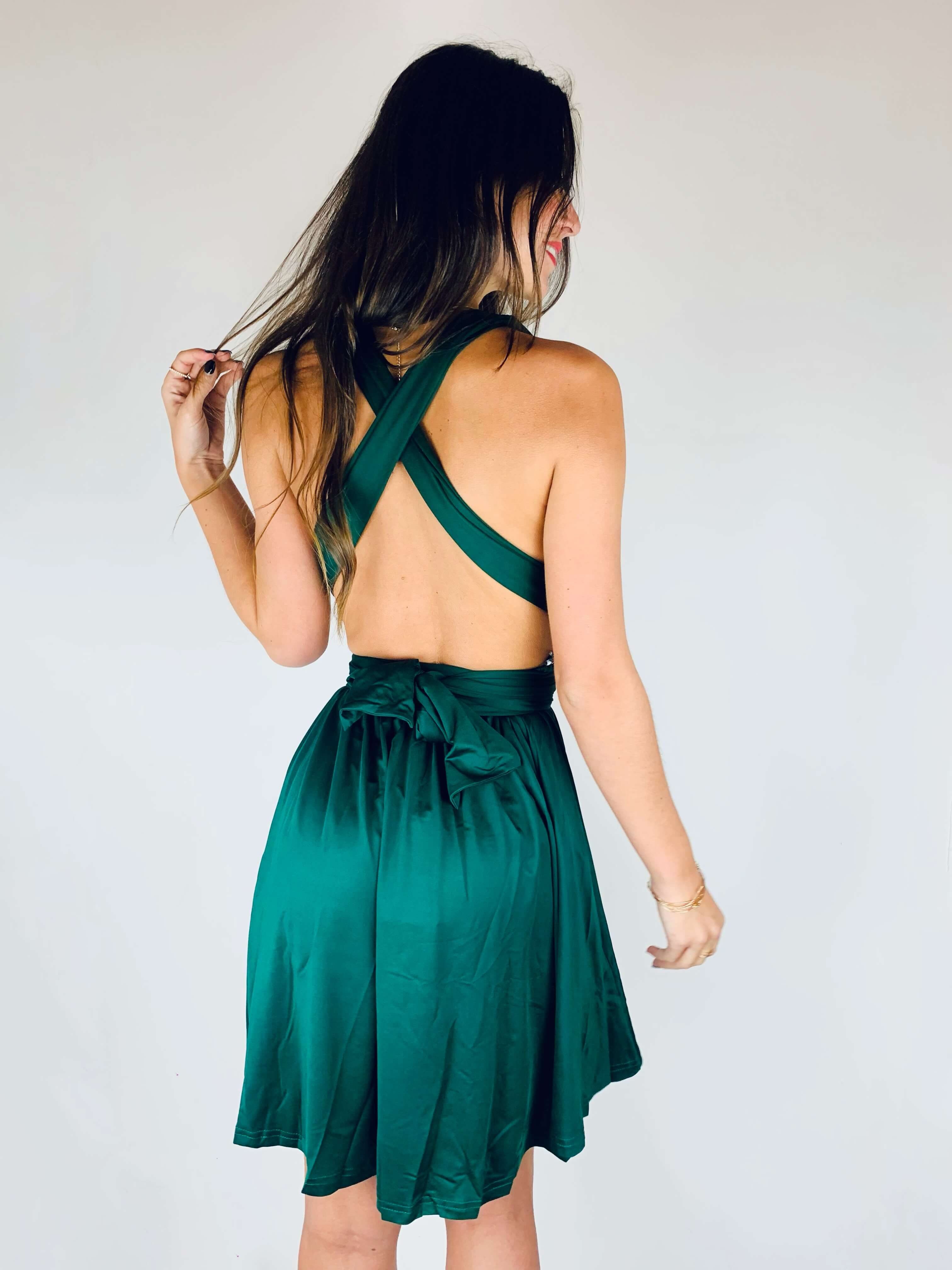 Robe vert - EMILIE