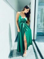 Robe vert bouteille - LISA