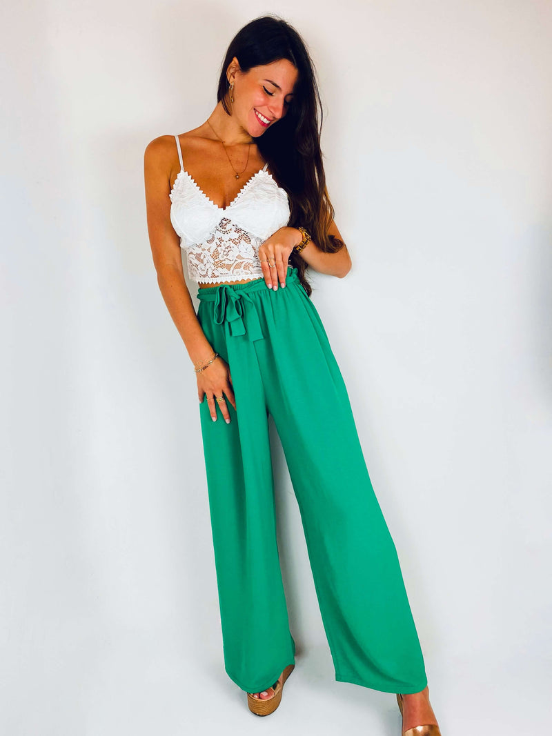 Pantalon vert - CAMILLE