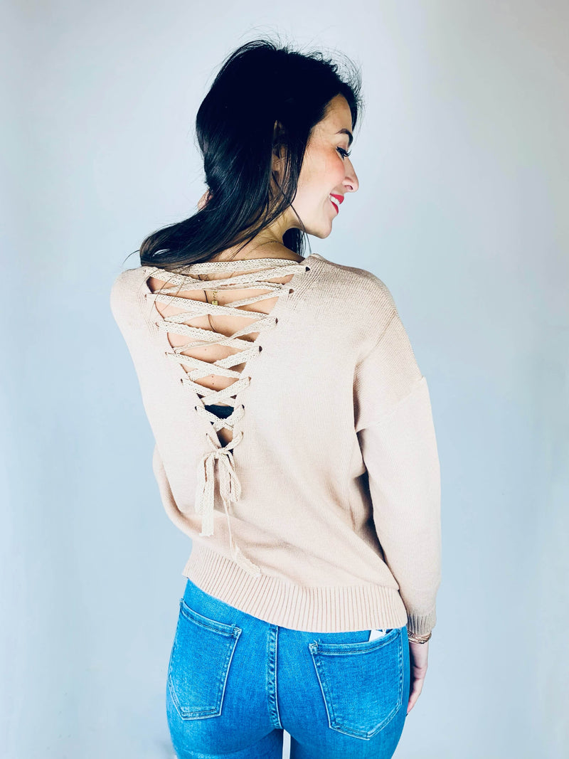 Pull beige - CAMILLE
