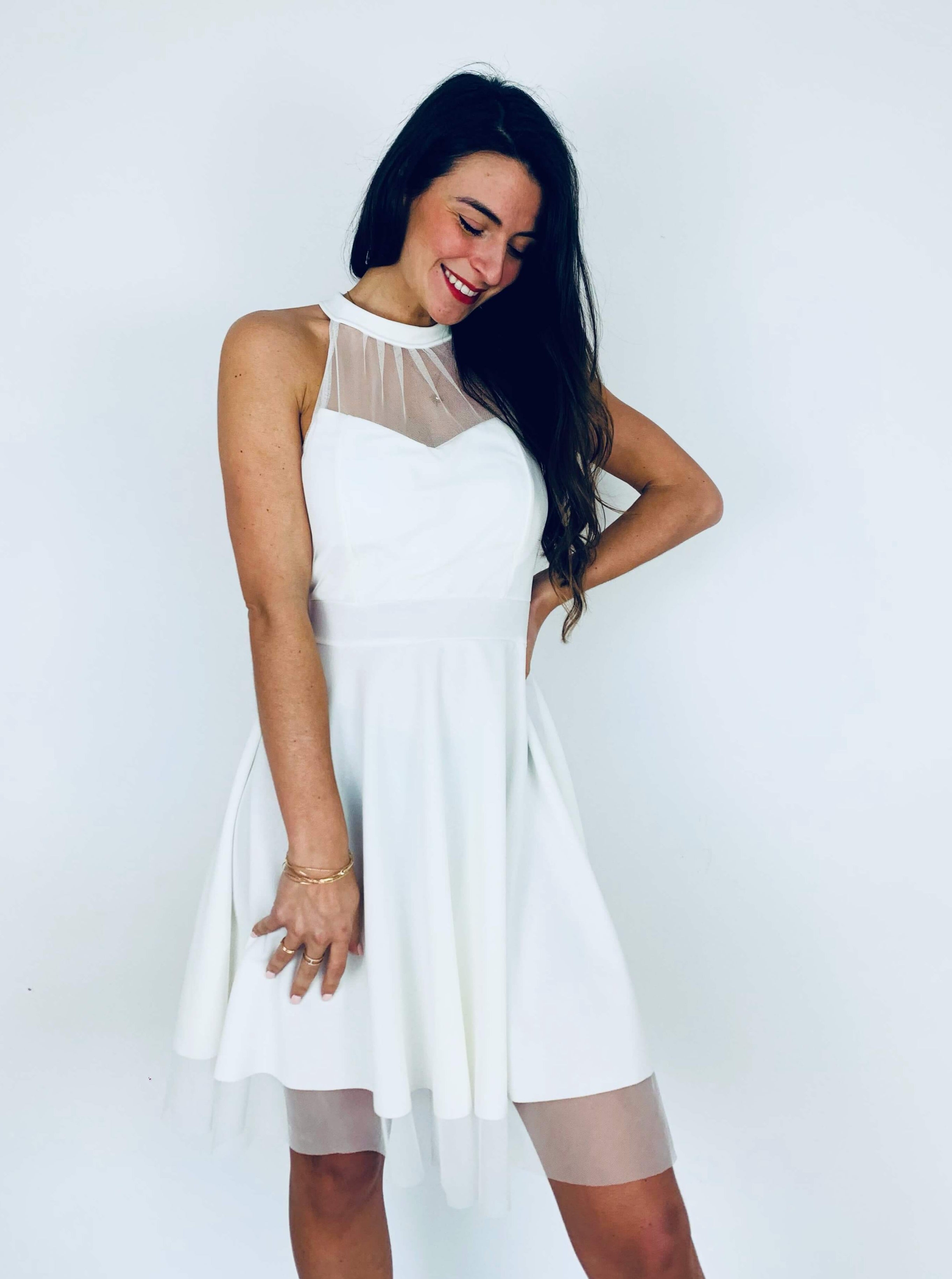 Robe blanche - CAMELIA
