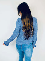 Blouse bleu - ZELIE