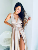 Robe beige - ARIANA