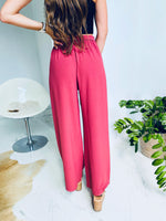 Pantalon framboise - CAMILLE