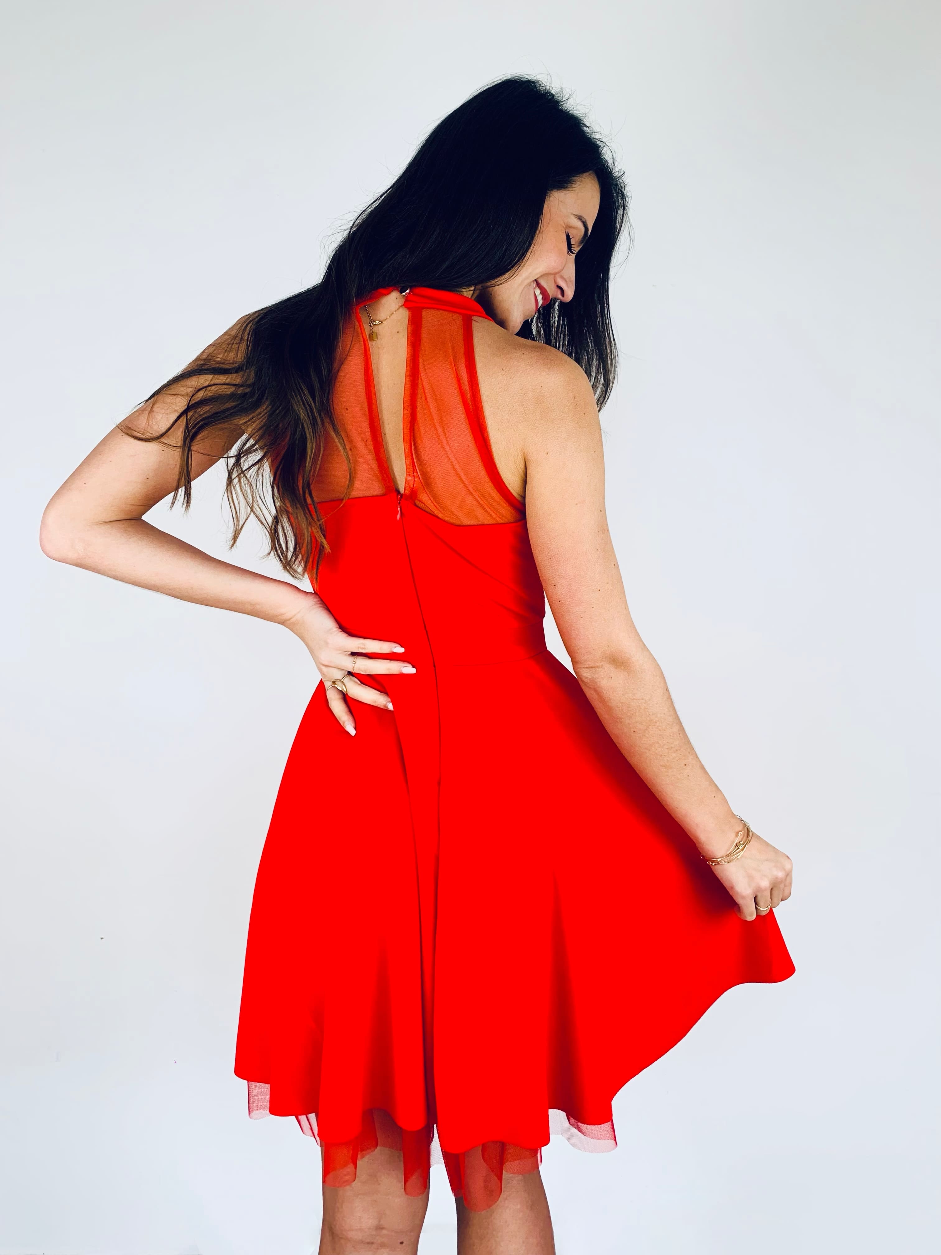Robe rouge - CAMELIA