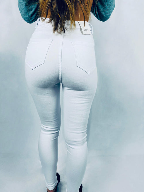 Jeans blanc - MANON