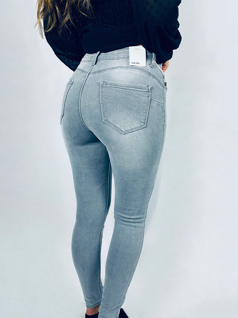 Jeans gris clair - MARINA