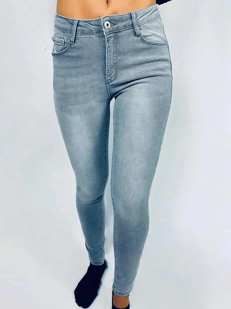 Jeans gris clair - MARINA - Luna concept store