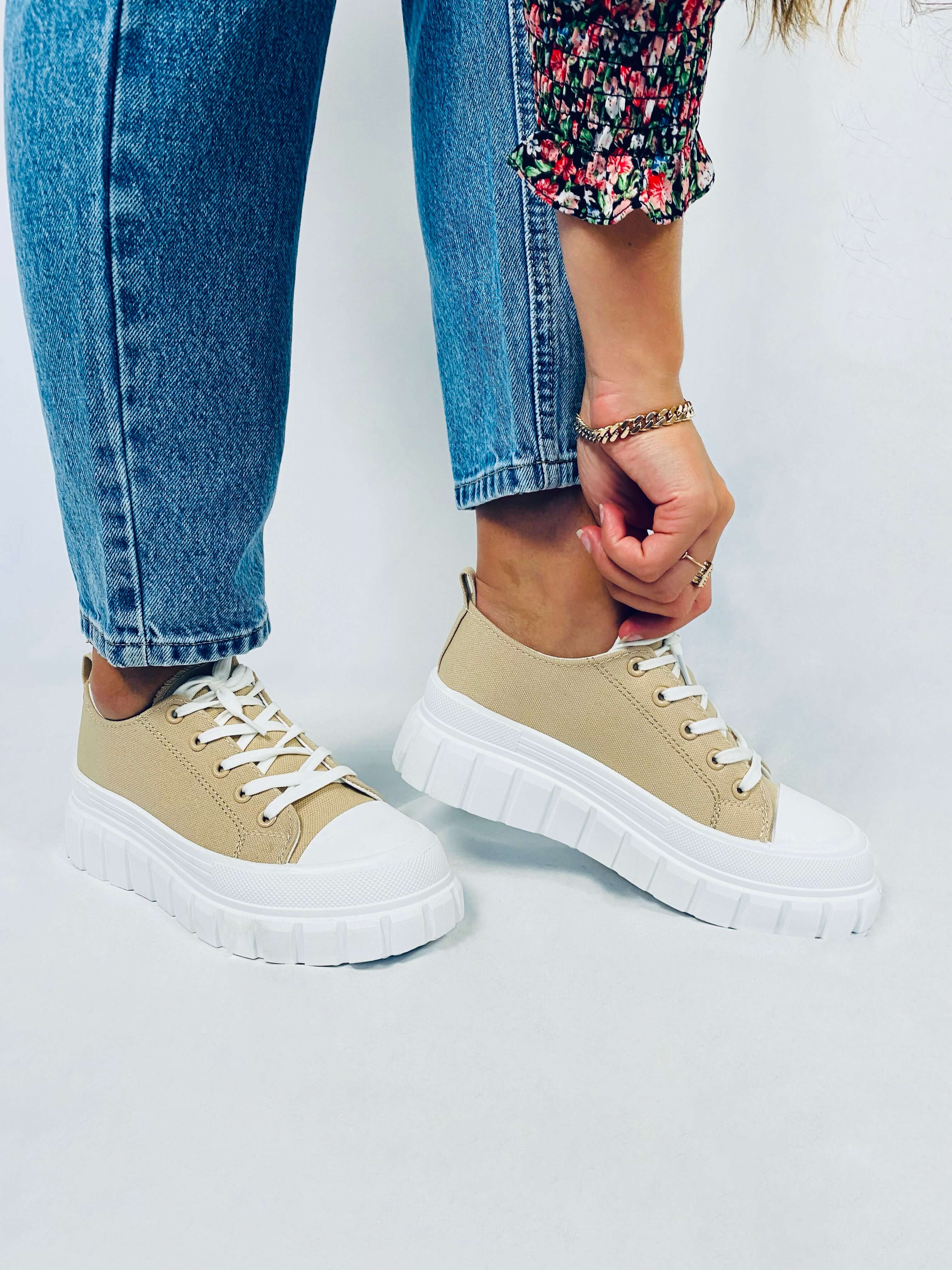 Basquette beige - ADELE