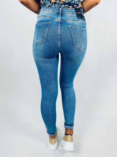 Jeans bleu foncé - LUCILLE
